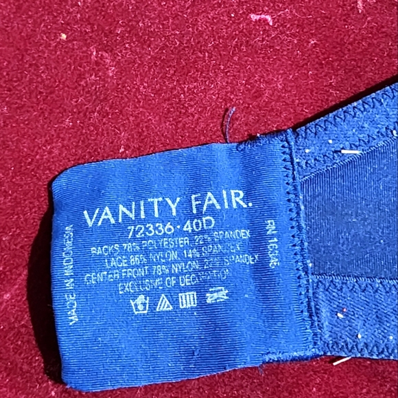 Vainty Fair Bra - Picture 3 of 6